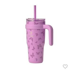 Reduce Purple Butterfly Tumbler